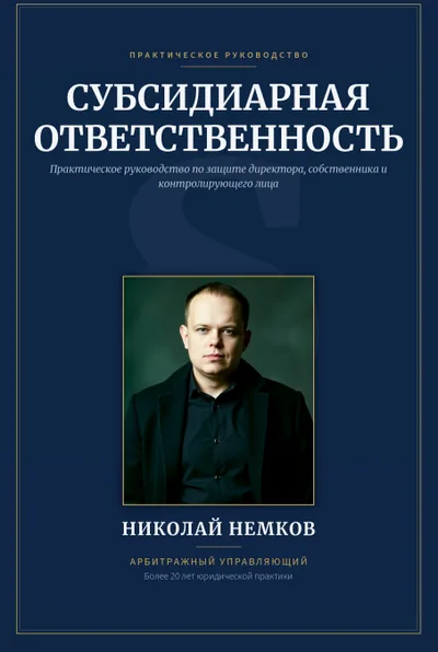 Обложка книги «Субсидиарная ответственность»